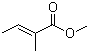 structure of CAS# 6622-76-0, Methyl tiglate