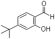 structure of CAS# 66232-34-6, 4-tert-Butyl-2-hydroxybenzaldehyde