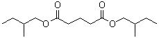 CAS # 6624-69-7, Pentanedioic acid 1,5-bis(2-methylbutyl) ester, Di(2-methylbutyl) glutarate, NSC 53821