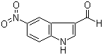 CAS # 6625-96-3, 5-Nitro-1H-indole-3-carbaldehyde