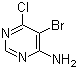 structure of CAS# 663193-80-4, 5-溴-6-氯嘧啶-4-胺