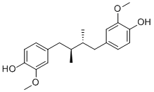 structure of CAS# 66322-34-7, 二氢愈创木脂酸