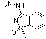 CAS # 6635-42-3, 3-Hydrazino-1,2-benzisothiazole 1,1-dioxide