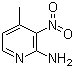 structure of CAS# 6635-86-5, 2-Amino-3-nitro-4-picoline