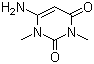 CAS # 6642-31-5, 6-Amino-1,3-dimethyluracil, 6-Amino-1,3-dimethyl-1,2,3,4-tetrahydropyrimidine-2,4-dione