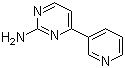 structure of CAS# 66521-66-2, 4-(3-吡啶基)-2-氨基嘧啶