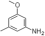 structure of CAS# 66584-31-4, 3-Methoxy-5-methylphenylamine