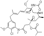 structure of CAS# 66584-72-3, Ansamitocin P 3