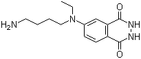 structure of CAS# 66612-29-1, N-(4-氨基丁基)-N-乙基异鲁米诺