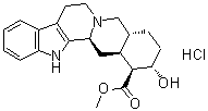 CAS # 66634-44-4, Corynanthine hydrochloride, (16beta,17alpha)-17-Hydroxy-yohimban-16-carboxylic acid methyl ester monohydrochloride