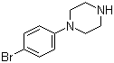 structure of CAS# 66698-28-0, 1-(4-溴苯基)哌嗪