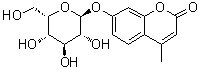 CAS # 66901-41-5, 7-(alpha-L-Idopyranosyloxy)-4-methyl-2H-1-benzopyran-2-one