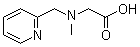 structure of CAS# 669083-52-7, N-Methyl-N-(2-pyridinylmethyl)glycine