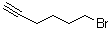 structure of CAS# 66977-99-9, 6-溴-1-己炔