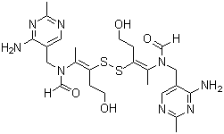 structure of CAS# 67-16-3, 二硫化硫胺