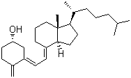 Vitamin D3 molecular structure (CAS 67-97-0)