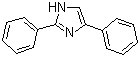 structure of CAS# 670-83-7, 2,4-二苯基咪唑