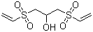 CAS # 67006-32-0, Bis(vinylsulfonyl)propanol, 1,3-Bis(vinylsulfonyl)-2-hydroxypropane, 1,3-Bis(vinylsulfonyl)-2-propanol, 1,3-Divinylsulfonyl-2-hydroxypropane