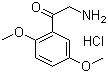 CAS 登录号：671224-08-1, 2-氨基-1-(2,5-二甲氧基苯基)乙酮盐酸盐