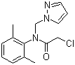 structure of CAS# 67129-08-2, Metazachlor