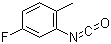 structure of CAS# 67191-93-9, 5-Fluoro-2-methylphenyl isocyanate