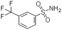 structure of CAS# 672-58-2, 3-(Trifluoromethyl)benzenesulfonamide