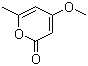 structure of CAS# 672-89-9, 4-甲氧基-6-甲基-2H-吡喃酮