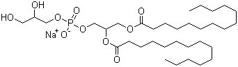 CAS # 67232-80-8, Dimyristoyl phosphatidylglycerole sodium salt, 1,2-Dimyristoyl-sn-glycero-3-phospho-rac-(1-glycerol) sodium salt