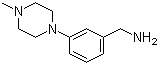 structure of CAS# 672325-37-0, 1-[3-(4-Methylpiperazin-1-yl)phenyl]methanamine
