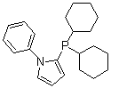 structure of CAS# 672937-60-9, N-苯基吡咯-2-基二环己基膦