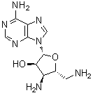 CAS 登录号：67313-23-9, 3',5'-二氨基-3',5'-二脱氧腺苷