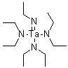 structure of CAS# 67313-80-8, 乙基亚胺三(二乙基氨基)钽