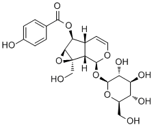 CAS 登录号：6736-85-2, 梓苷, 梓实糖苷