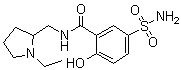 structure of CAS# 67381-52-6, O-Desmethylsulpiride