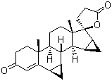 structure of CAS# 67392-87-4, Drospirenone