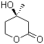 structure of CAS# 674-26-0, DL-Mevalonolactone