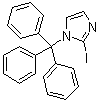 2-Iodo-1-trityl-1H-imidazole molecular structure (CAS 67478-46-0)