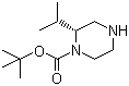 structure of CAS# 674792-04-2, (R)-1-Boc-2-isopropylpiperazine