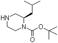 CAS # 674792-06-4, (S)-1-N-Boc-Isobutylpiperazine, (S)-2-Isobutylpiperazine-1-carboxylic acid tert-butyl ester