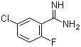 5-Chloro-2-fluorobenzamidine molecular structure (CAS 674793-32-9)
