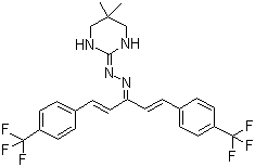 structure of CAS# 67485-29-4, 氟蚁腙