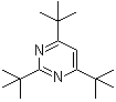 structure of CAS# 67490-21-5, 2,4,6-三叔丁基嘧啶
