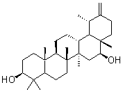 CAS # 6750-30-7, Arnidiol, (3beta,16beta,18alpha,19alpha)-Urs-20(30)-ene-3,16-diol, 3beta,16beta-Dihydroxytaraxene, Arnidenediol