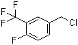 structure of CAS# 67515-62-2, 3-Trifluoromethyl-4-fluorobenzyl chloride