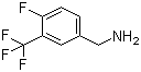 structure of CAS# 67515-74-6, 4-Fluoro-3-trifluoromethylbenzylamine