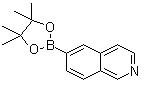 structure of CAS# 675576-26-8, (异喹啉-6-基)硼酸频哪醇酯