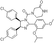 structure of CAS# 675576-98-4, Nutlin 3a
