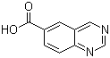structure of CAS# 676326-53-7, 喹唑啉-6-羧酸