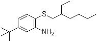 CAS # 676352-86-6, 3-tert-Butyl-6-[(2-ethylhexyl)thio]aniline, 5-(1,1-Dimethylethyl)-2-[(2-ethylhexyl)thio]benzenamine