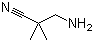 3-Amino-2,2-dimethylpropanenitrile molecular structure (CAS 67744-70-1)